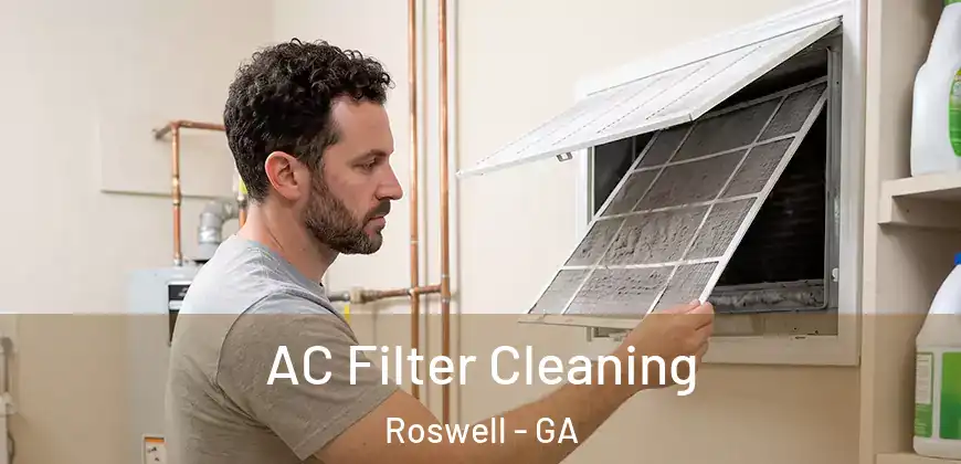 AC Filter Cleaning Roswell - GA