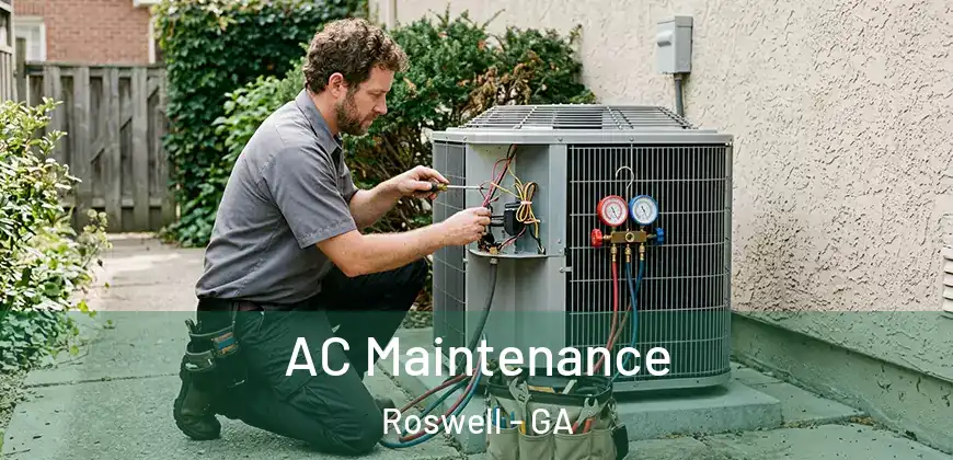 AC Maintenance Roswell - GA