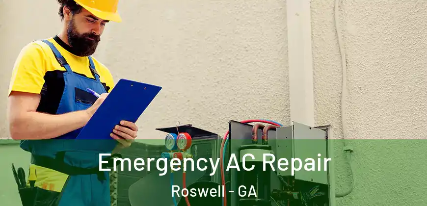 Emergency AC Repair Roswell - GA