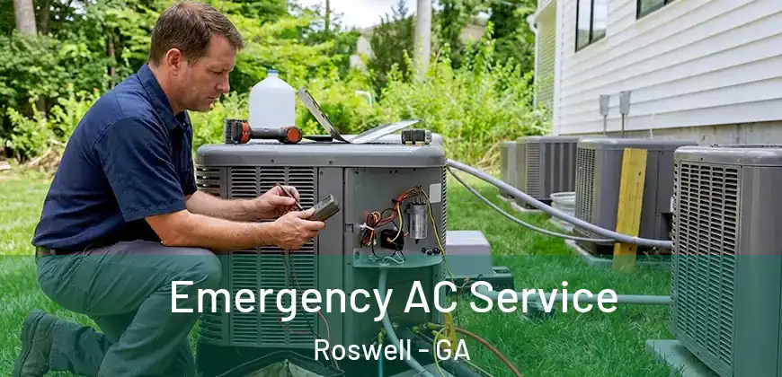 Emergency AC Service Roswell - GA