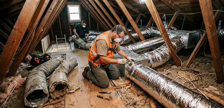 AC Duct Replacement in Roswell