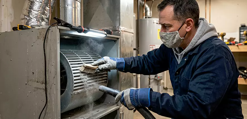Commercial Vent Decontamination in Roswell