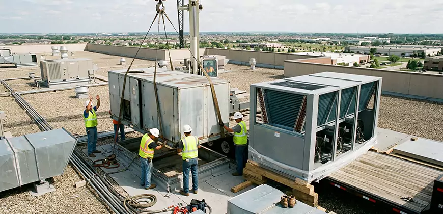 Warehouse and Industrial HVAC Replacement in Roswell