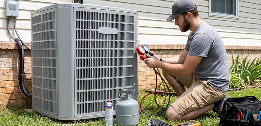 Emergency Air Conditioning Retrofit in Roswell