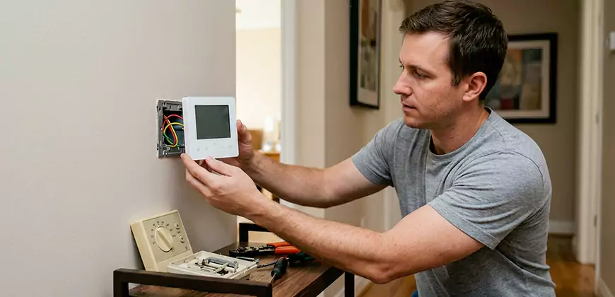 Heat Pump Thermostat Configuration in Roswell